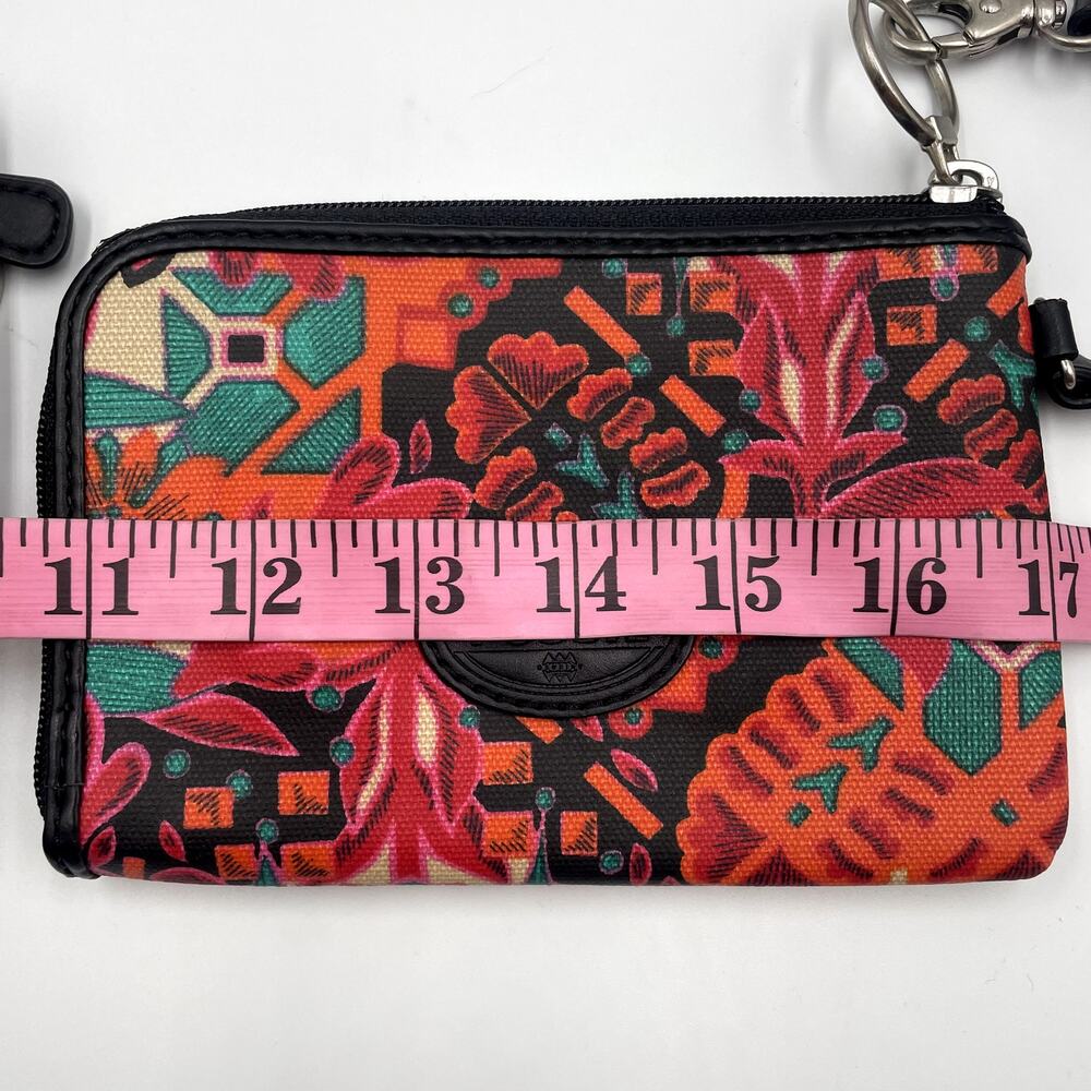 Fossil Key-Per Floral Coated Canvas Crossbody Pur… - image 11